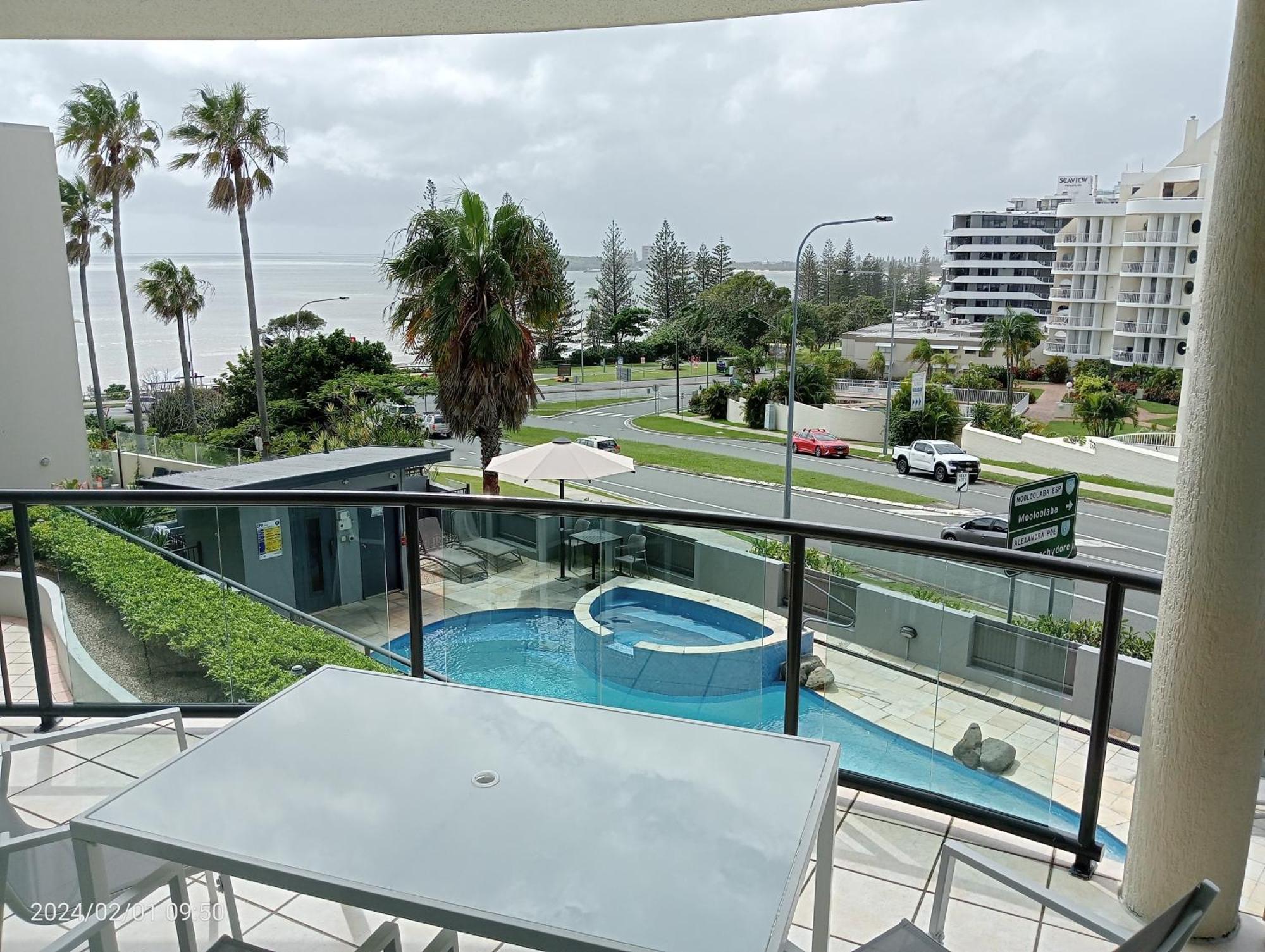 Alexandra On The Pacific Aparthotel Mooloolaba Exterior photo